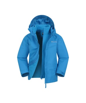 100% Polyester. Fabric: Fleece. Design: Logo, Plain. Fabric Technology: Durable, DWR Finish, Water Repellent, Water Resistant. Detachable Inner Jacket, Lined, Touch Fastening Storm Flap. Neckline: Hooded, Standing Collar. Cuff: Hook And Loop Strap. Sleeve-Type: Long-Sleeved. Hood Features: Packaway, Part Elasticated. Pockets: 2 Side Pockets. Fastening: Full Zip. 9-10 Years: 28.5 in. 5-6 Years: 24 in. 2-3 Years: 22 in. 13 Years: 33 in. 11-12 Years: 30.5 in. 7-8 Years: 26 in. 3-4 Years: 22.5 in.