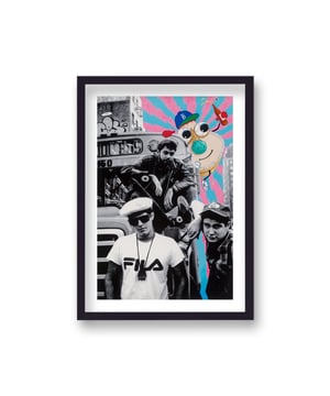 Dimensions - 297mm (w) x 420mm (l). Printed on 240gsm Matte Ultra white paper, offering a smooth finish with ultra vivid colours. All of our frames are FSC certified and handmade in the UK by our qualified framers.The frames are professionally finished and ready to hang. We use Clarity + premium synthetic glazing.  The wood measures 20mm face x 22mm depth.