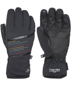 Materiaal: Nylon, Plastiek, PU. Stof: Spandex, Geweven. Voering: Polyester. Ademend, Coldheat Technologie, Contrasterende Stiksels, Gewatteerd, Waterdicht. Manchet: Elastiek. Stoftechnologie: Tres-Tex-membraan.