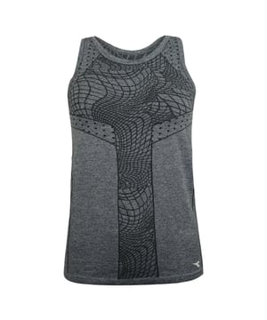 Diadora Seamless Tank Top Womens Tight Gym Running Vest 170380 C2815