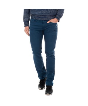 Long jeans trousers Nautica. 
 Color Blue denim. 
 Zip and button closure on the front. 
 Two open pockets and mini pocket, on the front. 
 Two open pockets, in the back. 
 Label personalized by the signature, on the side of the rear waistband. 
 Straight cut. 
 Comfortable and breathable fabric. 
 Seams seen in tone. 

 Composition: 99% Cotton. - 1% Elastane. 

 Washing instructions: 
 - Wash maximum at 30ºC. 
 - Iron at medium temperature, max. 110 ° C. 
 - It does not allow to use dryer. 
 - Do not use bleach. 
 - Does not admit dry cleaning.
 Composition: 99% Cotton, 1% Elastane
 Care:
- Wash maximum at 30ºC.
 - Iron at medium temperature, max. 110ºC.
 - It is not allowed to use a dryer.
 - Do not use bleach.
 - Does not support dry cleaning.