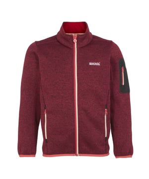 100% Polyester. Stof: Fleece, Brei-effect, Marl, Stretch. Ontwerp: Contrasterende details, Logo. 250gsm. Mouwtype: Met lange mouwen. Reflecterende bekleding. Halslijn: Staande Kraag. Manchet: Stretch Binding. Geschikt voor: Comfort. Zakken: 2 Zijzakken, 1 Mouwzak, Rits. Bevestiging: Volledige ritssluiting. Hem: Stretch Binding. Duurzaamheid: Eco Vriendschappelijk, Gemaakt van Gerecycleerde Materialen, Duurzame Materialen. 13 jaar: 32,5 in. 11-12 jaar: 31 in. 3-4 jaar: 22,5 in. 5-6 jaar: 24 in. 7-8 jaar: 26,5 in. 9-10 jaar: 28,5 in. 14 Jaar: 33 in. 15-16 jaar: 36 in.