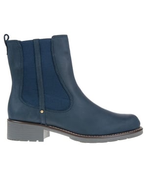 Clarks Orinoco Club Womens Navy Blue Stiefel