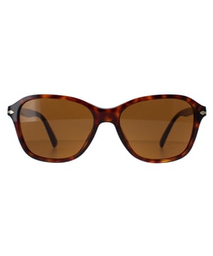 Persol Square Unisex Havana Brown PO3244S  Sunglasses are a stylish and functional accessory for anyone who wants to protect their eyes from the sun's harmful rays. These sunglasses feature a classic design that is both timeless and modern, with a slim frame that fits comfortably on most face shapes. Whether you're going for a casual look or a more sophisticated style, these sunglasses are sure to make a statement.