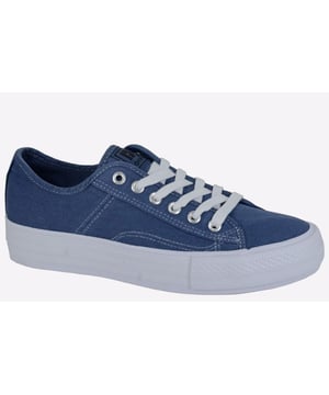 Step up your fashion with these all blue canvas Azalea trainers from Dek. Designed eith comfort style and durability in mind that is sure to get you from day through to night
Canvas upper
Full lace closure
Toe bumper
Padded footbed
Rubber Sole