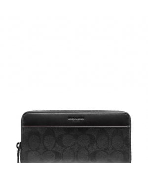 Accordion Wallet in Shadow Signature Length 19.0cm,  Width 2.0cm, Height 10.0cm