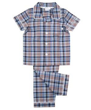 Elevate your little gentleman's sleepwear collection with our premium Boys' Cotton Check Traditional Summer Pyjamas! Crafted with the finest cotton fabric, these pyjamas blend comfort with timeless style, ensuring a cosy and stylish slumber every night.
Key Features:
👕 Lightweight and breathable cotton fabric for summer comfort
🔍 Classic check pattern for a timeless appeal
🌞 Perfect for warm summer nights
👦 Available in a range of sizes for boys of all ages
🎁 Ideal gift for any occasion
Give your young one the gift of stylish comfort this summer.