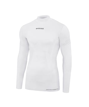 Especificaciones: Camiseta térmica con cuello alto y manga larga ideal para actividades deportivas al aire libre en los meses de invierno. Cuenta con inserciones tridimensionales en la parte superior que ayudan a mantener tu piel seca y tu cuerpo caliente durante los entrenamientos. Confeccionada en tejido transpirable y de secado rápido, ajuste ceñido con efecto segunda piel para crear un mayor aislamiento térmico. Uso: Deportes al aire libre Ajuste: Corte ajustado