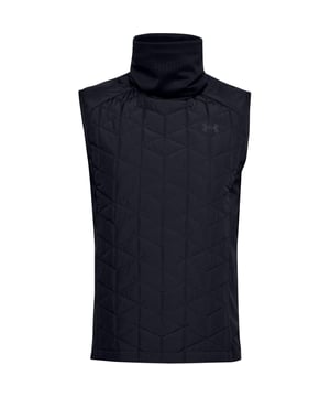 Presentamos el chaleco de reactores para hombres de Under Armour Coldgear, una pieza de ropa exterior versátil y basada en el rendimiento diseñada para mantenerlo cálido y cómodo durante sus carreras de clima frío. Diseñado con tecnología avanzada de Coldgear y aislamiento del reactor, este chaleco es imprescindible para cualquier corredor dedicado.

Hecho a mano con una atención meticulosa al detalle, el chaleco de ejecución del reactor presenta un diseño liviano y simplificado que permite un movimiento sin restricciones. La construcción sin mangas y el ajuste atlético aseguran una comodidad y libertad óptimas mientras está en movimiento. Ya sea que esté llegando a los senderos o golpeando el pavimento, este chaleco proporciona el equilibrio perfecto de calidez y transpirabilidad.

Equipado con tecnología ColdGear, este chaleco está diseñado para mantenerlo caliente incluso a temperaturas frías. La tela innovadora atrapa el calor mientras se quita la humedad, asegurando que se mantenga seco y cómodo durante su carrera. El interior cepillado agrega una capa adicional de comodidad, proporcionando una sensación ajustada y aislante contra su piel.

El aislamiento del reactor lleva el rendimiento de este chaleco al siguiente nivel. Se adapta a la temperatura de su cuerpo, proporcionando la cantidad correcta de calidez en función de su nivel de actividad. Ya sea que esté comenzando su carrera o que tome el ritmo, este aislamiento lo mantiene cómodo sin sobrecalentamiento, lo que le permite funcionar en su mejor momento en cualquier condición climática.

El chaleco de reactores para hombres Under Armour Coldgear está diseñado con practicidad en mente. El cierre delantero de Zip Full-ZIP permite fácil, mientras que los bolsillos con cremallera proporcionan almacenamiento seguro para sus elementos esenciales, como llaves, geles de energía o pequeños artículos personales. El collar de pie ofrece protección adicional contra los elementos, manteniendo el cuello caliente durante las carreras frías y ventosas.

Construido para resistir las demandas de su estilo de vida activo, este chaleco ofrece durabilidad y rendimiento duradero.