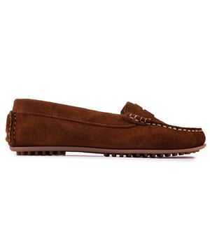 Topshop lexi suede loafers new arrivals