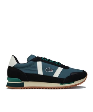 Los entrenadores verdes/negros para hombres de Lacoste Partner Retro 319 1 SMA ofrecen una mezcla de elegancia deportiva y vibraciones retro, con una combinación de color distintiva y la clásica marca Lacoste. Diseñados tanto para el estilo como para la comodidad, estos entrenadores son una excelente opción para las personas que aprecian un aspecto atemporal pero contemporáneo.

Características clave:

Diseño de inspiración retro: el socio Retro 319 1 SMA Entrenadores se inspira en la herencia de Lacoste, con una silueta clásica con acentos modernos que los hacen destacar.

Combo de color verde y negro: la combinación de verde y negro proporciona un elegante contraste, agregando un elemento llamativo a su calzado.

Ajuste cómodo: estos entrenadores están diseñados para ofrecer un ajuste cómodo, lo que le permite usarlos durante períodos prolongados sin molestias.

Construcción duradera: Lacoste es conocido por su calidad, y estos entrenadores están construidos para soportar el uso diario mientras mantienen su estilo.

Logotipo de Lacoste Crocodile: el icónico logotipo de Lacoste Crocodile en el costado de los entrenadores simboliza el compromiso de la marca con la calidad y el estilo atemporal.

Estilo versátil: estos entrenadores logran un equilibrio entre un aspecto deportivo y casual, haciéndolos adecuados para una variedad de ocasiones, ya sea que vaya a dar un paseo o reunirse con amigos.

Características del calzado de tenis clásico: con sus elementos de diseño de calzado de tenis retro, estos entrenadores evocan una sensación de encanto vintage y al mismo tiempo ofrecen una ventaja contemporánea.

Construcción transpirable: los entrenadores están diseñados con transpirabilidad en mente, asegurando que sus pies se mantengan frescos y cómodos durante todo el día.

Cierre de cordón: el diseño de cordones proporciona un ajuste seguro, lo que le permite ajustar la opresión a su preferencia.