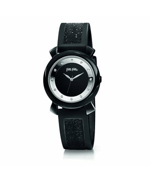 Folli Follie WF15T013ZSK - Damenuhr Quarz aus Edelstahl• Material: Edelstahl• Glas: Mineral• Armband: Gummi• Farbe: Grau• Wasserbeständigkeit: 0 m (0 ATM)• Gehäusegröße: 28 mm