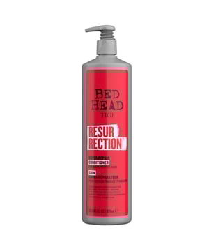 The Bed Head repair range has been crafted to leave damaged hair more resilient, smooth and healthy looking. This damage repair conditioner is turbocharged with our highest level of conditioning complex to provide phenomenal moisture and care benefits. The conditioner helps repair damaged hair, it also nourishes, moisturises and conditions hair.

Formulated with Amodimethicone to help repair damaged hair so hair looks healthier and feels smoother, Behentrimonium Chloride to condition and nourish dry damaged hair and Selaginella Lepidophylla Extract, also known as ‘the resurrection plant’ with moisture retention properties.

•Bed Head’s new Resurrection Conditioner: A powerful repairing formulation, not only designed with but used by salon professionals. Delivering salon results and salon experience at home.
•FOR WHO: Great for weak, damaged and brittle hair!

Package includes: Bed Head Resurrection Conditioner 970ml