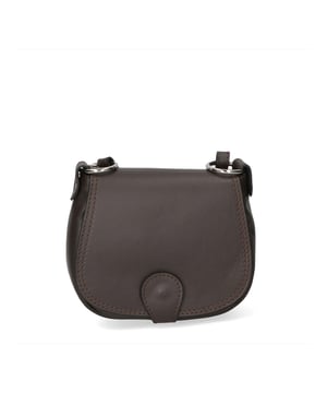 Umhängetasche Clutch Bag für Damen mit Einzelfach. Italienisches Handwerksprodukt aus echtem Sauvage-Leder. Hergestellt in Italien