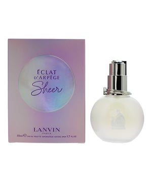 Lanvin Eclat D'arpege Sheer, launched in 2020, is a radiant and delicate floral woody musk fragrance that embodies grace and femininity. It features top notes of lotus leaf, mandarin orange and pitahaya, middle notes of lily-of-the-valley, peony and water jasmine, and base notes of white musk, cedar and amber. It is a perfect choice for both everyday wear and special occasions, leaving a trail of elegance and sophistication wherever you go.