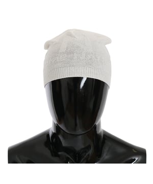 <ul>
  <li>A estrenar con etiquetas</li>
  <li>100% autentico</li>
  <li>Diseno de gorro de lana</li>
  <li>Color blanco de la marca</li>
  <li>Material: 50% lana 50% acrilico</li>
  <li>Detalles del logotipo</li>
  <li>Fabricado en Italia</li>
  <li>Accesorio perfecto para hombre</li>
</ul>