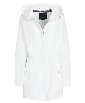 100% poliamida; abrigo Geox; Modelo: W1222FT2840F1584; Mano de obra de alta calidad; capucha; Dos bolsillos delanteros; cordón de la cintura; Detalles del logotipo Geox