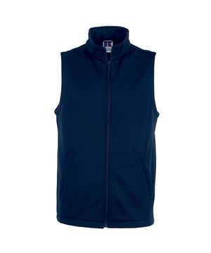 Materiaal: 100% polyester. Stof: Dubbellaags gebreid, Softshell. Voering: Microfleece. Ontwerp: Eenvoudig. 315gsm. Stoftechnologie: Ademend, DuPont, Duurzaam, Flexibel, Douchebestendig, Teflon coating, Waterafstotend, Weerbestendig, Windbestendig. Toegang voor oortelefoon, nek met tape. Mouwtype: Mouwloos. Hals: Coltrui. Zakken: 2 Voorzakken, Rits. Bevestiging: Volledige ritssluiting. Zoom: Drop Hem. Duurzaamheid: Amfori, Better Cotton Initiative, BSCI, Fair Labor Association, Oeko-Tex Standard 100 Gecertificeerd, WRAP Gecertificeerd.