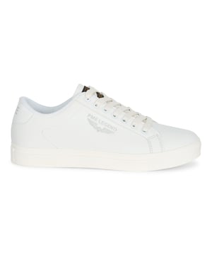 Zapatillas PME Legend para él. Están fabricadas en piel sintética y tejido de alta calidad. La zapatilla tiene una plantilla extraíble de EVA, que proporciona una buena amortiguación.  Marca: PME LegendNombre del modelo: CariorCategoría: sneakers hombreMateriales: piel sintética/textilColor: blanco