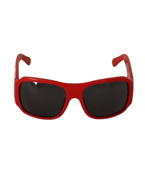 Gorgeous Dolce & Gabbana DG4027B Red Sunglasses
  Brand new and 100% authentic
  Red plastic frame with Swarovski stones
  Solid gray lenses with 100% UV protection
  Made in Italy
  Material: 100% Polycarbonate
  Gender: Women
Material: 100% Polycarbonate