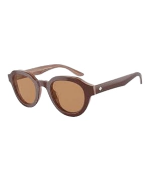 Giorgio Armani Vrouwen Zonnebril AR8172U596953 - Materiaal: Acetaat - Kleur frame: Bruin - Afmetingen: 51/22/145 mm (Diameter lens / Brug formaat / Lengte veren)