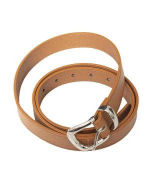 Enzo Womens PU Ledergürtel. Leicht, atmungsaktiv und bequem. Geeignet für lässige oder formelle Kleidung. Einfacher stilvoller Skinny Gürtel. Größe verstellbar. Schnalle aus Zinklegierung gefertigt.