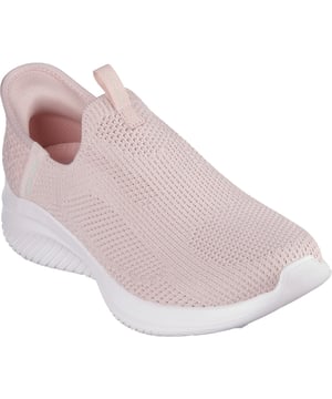 Step into effortless comfort with Skechers Hands Free Slip-ins: Ultra Flex 3.0. Designed with an exclusive Heel Pillow. This style features a Stretch Fit engineered knit upper, plus a cushioned Skechers Air-Cooled Memory Foam insole.