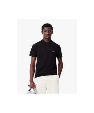 A new take on elegant sportswear with full freedom of movement from Lacoste, inventors of the polo shirt in 1933. This cotton blend knit piece features a fine rib that's particularly pleasant to wear. Featuring iconic styling and sophisticated finish details: the stuff of legends.

Organic cotton blend ottoman fabric
Regular, straight cut
Polo collar, inspired by the Original L.12.12
Pad printed detail at neck
Embroidered crocodile on chest
Main fabric: Cotton (57%), Polyester (32%), Elastane (11%) / Collar: Cotton (53%), Polyester (47%)