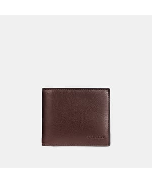 3 in 1 Wallet in Sport Calf Length 11.0cm,  Width 2.0cm, Height 9.5cm