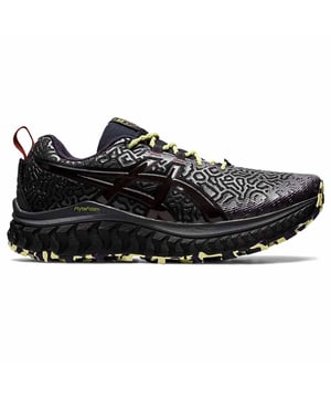 El entrenador Trabuco Max ™ de Brain Dead combina varias influencias de diseño que provienen de los moldes de limo y el crecimiento del micelio. Su aspecto representa la idea de las formas de creación de la naturaleza que se adaptan a su entorno circundante.

El zapato está hecho para interactuar con un sendero como un hongo interactúa con la tierra. Dado que la tracción es clave para navegar en las superficies todoterreno, hemos incluido una suela exterior ASICSGRIP ™ para mantenerlo más conectado al aire libre.

Mientras tanto, la entresuela se inyecta con la tecnología Flytefoam ™ Coushioning y Guidesole ™. Estos componentes están diseñados para mejorar la absorción de choques y equipar su paso con un rollo hacia adelante suave.