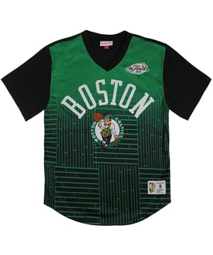 Mitchell & Ness Boston Celtics Ganador Mesh Mesh Jersey V Camiseta