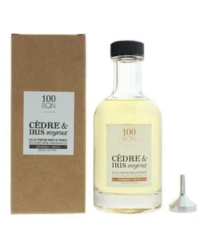 Cedra and Iris Soyeux, launched in 2017, is a Woody fragrance for both men and women by 100 Bon. Perfect for Spring and Fall, this fragrance contains top notes of Orange and Neroli, middle notes of Iris, Powdery Notes and Cedar with base notes of Benzoin, Vetiver and Incense.