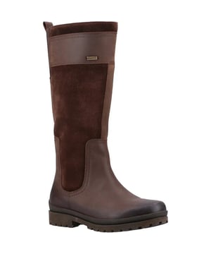 Obermaterial: Leder. Gewebe Technologie: Wasserdicht. Zuglasche. Quadratisch. Schnitt: Kniehoch. Design: Text. Zehenform: Rund. Verschluss: Anziehen.