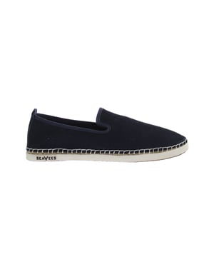 SeaVees Ocean Park Slip-On Blue Suede Leather Womens Espadrilles