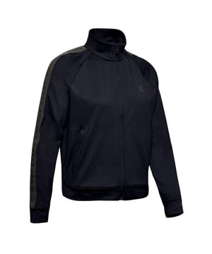 Loose: Generous, more relaxed fit 
UA StudioLux® fabric delivers relentless support with a super-soft luxurious feel 
Material wicks sweat & dries really fast 
4-way stretch construction moves better in every direction 
Open hand pockets 
Raglan sleeves 
90% Polyester/10% Elastane