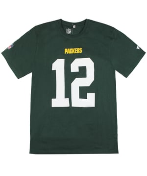 Fanatics NFL Green Bay Packers Aaron Rodgers 12 Tee Short Sleeve Mens T-Shirt