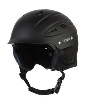 Low-profile, adjustable air vents for quick and easy temperature regulation. Integral goggle clip for keeping goggles in position whilst on the slope. Size adjustment dial system for easy helmet fitting. Complies to CE EN1077 standards.