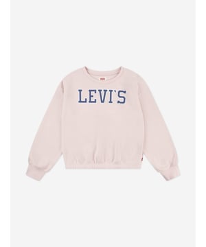 Introducing the Levi's Kids Wear Girls Logo Sweatshirt in Pink‚ a stunning addition for AW2024!Key Features:‚ **Iconic Levi's Logo**: Emblazoned across the chest for a touch of classic charm.‚ **Vibrant Pink Hue**: Perfectly matches the energetic spirit of young fashionistas.‚ **Premium Fabric**: Crafted for comfort and durability to withstand playful days.‚ **Easy Styling**: Pairs effortlessly with jeans or skirts for versatile looks.Elevate your girl's wardrobe with this chic and Cosy piece. Grab yours today!