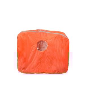 100% Polyester. Compact, Easy Assembly, Packaway. Suitable for: 3 Person. Fabric Technology: DWR Finish, High Warmth. Lightweight, Waterproof, Windproof.