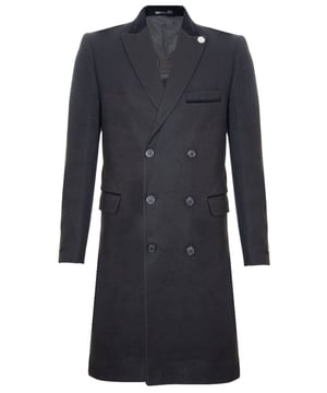 Disponible en 4 colores impresionantes, ajuste a medida (entre ajustado y regular) Hecho de tela de poliéster de tacto de lana suave de primera calidad, largo total 102 cm Chaqueta formal o informal elegante perfecta basada en la clásica era de los Blinders de los años 20 ¡Muchos más estilos y colores disponibles en la tienda!