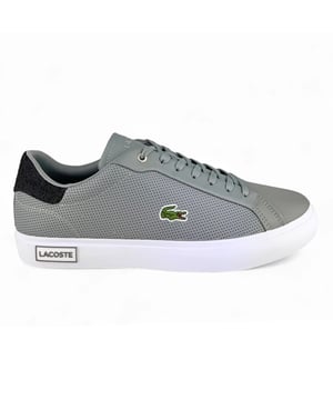The Lacoste Powercourt 2.0 2231 Men’s Trainers are a sophisticated update to a classic court-inspired silhouette, offering a perfect balance of elegance and sporty functionality. Designed for versatility, these trainers feature premium materials and timeless design elements, making them an excellent choice for casual and semi-casual outfits. Whether you're strolling through the city or relaxing with friends, these trainers bring effortless style and comfort.
 
Key Features:
Premium Upper Materials: 

Crafted from high-quality leather or synthetic uppers (depending on the design), these trainers offer a smooth, polished finish with durability to match.

Iconic Lacoste Branding: 

The signature Lacoste crocodile logo is subtly embossed or embroidered on the side, with additional branding details on the heel and tongue for a refined touch.

Minimalist Design: 

With clean lines and understated detailing, these trainers exude a timeless, minimalist aesthetic that complements a wide range of looks.

Comfortable Fit: 

A padded collar and tongue enhance comfort, while the cushioned insole provides all-day support, making these trainers ideal for extended wear.

Lace-Up Closure: 

A traditional lace-up fastening ensures a secure and customizable fit, allowing you to adjust the trainers to your preference.

Breathable Interior: 

The soft, breathable textile lining keeps your feet cool and comfortable, even during warm days or extended periods of use.

Durable Rubber Outsole: 

The sturdy rubber outsole delivers excellent grip and traction, ensuring stability and durability on various surfaces.

Versatile Style: 

Available in classic colorways, the Powercourt 2.0 2231 Men’s Trainers pair effortlessly with jeans, chinos, or shorts for a stylish, casual look.

 
The Lacoste Powercourt 2.0 2231 Men’s Trainers are a must-have for anyone seeking versatile, premium sneakers with a touch of elegance. Perfect for elevating your everyday style, these trainers offer exceptional comfort and iconic branding in a timeless design.
 
 
 