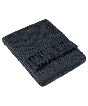 In muted earthy tones and solidly crafted from super soft, woven blends of yarn, the Morni throw instantly creates a warm, understated style for your soft furnishings. The design is complimented by tassel fringing on two sides and is ideal if you love to build up textures within a modern, neutral interior.