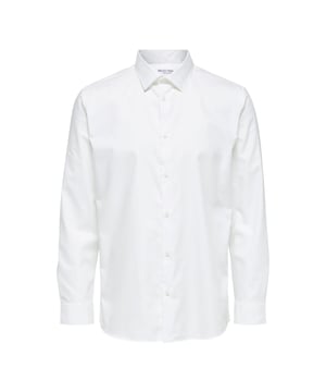 Selected overhemden voor heren. De overhemden zijn gemaakt van 100% katoen en hebben een regular fit pasvorm.  Merk: SelectedModelnaam: 5-Pack Regular Fit DesignCategorie: heren overhemdMaterialen: katoenKleur: wit