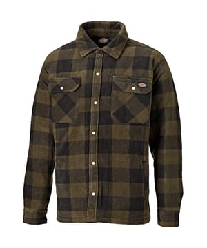 Das Dickies Portland Hemd ist ein hochwertiges gepolstertes Hemd, hergestellt aus Polarfleece. Der druckknopfverschluss an der Vorderseite ermöglicht ein schnelles und einfaches An- und Ausziehen, während das Kleidungsstück mit Druckknopf-Brusttaschen und Hüfttaschen ausgestattet ist. Dieses Hemd sorgt dafür, dass Sie warm und bequem bleiben. Der durch dieses Hemd vermittelte 'Jägerlook' hat in den letzten 12 Monaten an Beliebtheit gewonnen und ist nun eines unserer meistverkauften Kleidungsstücke online im Vereinigten Königreich.