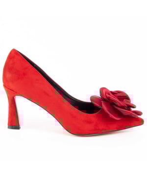 Women's high heel shoes. Comfortable fit. Cushioned natural leather insole. Manufactured by other brands for our brand. Approximate measurements: 7 cm heel.