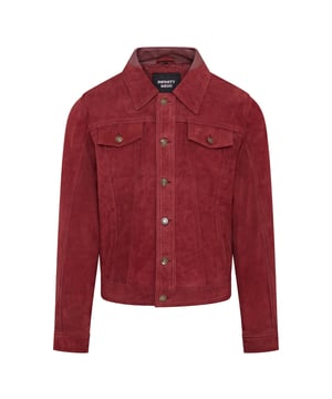 Presentamos la chaqueta vaquera informal de cuero de gamuza de cabra para hombre. Esta elegante camisa inspirada en el denim se reinventa en el cuero de gamuza de cabra más suave, lo que ofrece una sensación de lujo con un guiño a la americana de los años 70. El diseño de corte ajustado hace una declaración de estilo audaz, mientras que el cierre con botones a presión, la cintura ajustable y los puños agregan comodidad y versatilidad. Perfecta para combinar con tus jeans y botas favoritos, esta chaqueta retro combina lo clásico y lo contemporáneo sin esfuerzo. Corte ajustado para una silueta moderna Cierre con botones a presión para un uso fácil Cintura y puños ajustables para una comodidad personalizada Cuero de gamuza de cabra suave para una sensación de lujo Inspirado en la americana de los años 70 para un estilo atemporal