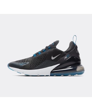 Drawing inspiration from Air Max classics, these kicks are creating their own legacy. The sleek, running-inspired design roots you to everything Nike, from the world class cushioning to the bootie-like construction that comfortably hugs your foot.
Benefits
Enjoy lightweight cushioning and unrivalled comfort with the Max Air 270 unit.
Woven and synthetic fabrics create a breathable barrier between you and the world.
Foam midsoles feel soft and comfortable, perfect for all-day wear.
Stretchy inner sleeves hug your feet for a secure, personalised fit.
Rubber on the outsoles adds traction and durability.
Product Details
Mesh details for an airy feel
Synthetic and textile upper.
2-piece midsole