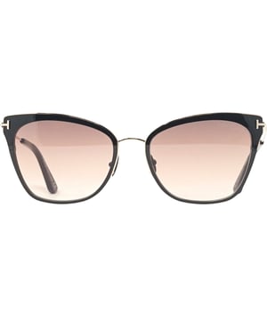 Tom Ford Faryn FT0843 01F Shiny Rose Gold Sunglasses. A touch of fun for your summer days, but nothing too out of the ordinary for a Tom Ford collectible. Tom Ford Rose Gold Sunglass perfect for the summer.. Made In Italy, Tom Ford Rose Gold Sunglass, Lens Width = 56mm, Nose Bridge Width = 19mm, Arm Length = 140mm. Branded Sunglasses Case and Cleaning Cloth Included. 100% Protection Against UVA and UVB Sunlight and Conform to British Standard EN 1836:2005, Sunglasses, Sunglasses Case, Cleaning Cloth and Care Instructions all Included. Tom Ford FT0843 01F Sunglasses