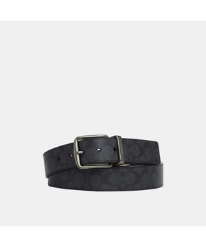Wide Harness CTS Reversible Belt in Signature, Cut-to-size
 Reversible,  Width: 38.00 cm