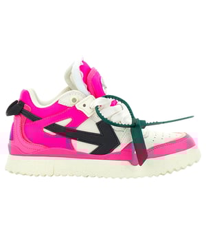 Off White Sneakers Leather Pink Trainers Sneaker de cuero, Streetwear Cierre de cordones, etiqueta Off-White 100% cuero OWIA271S23LEA0013210